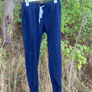 Zyia Active Navy Drawstring Joggers Sz. M FREE shipping!